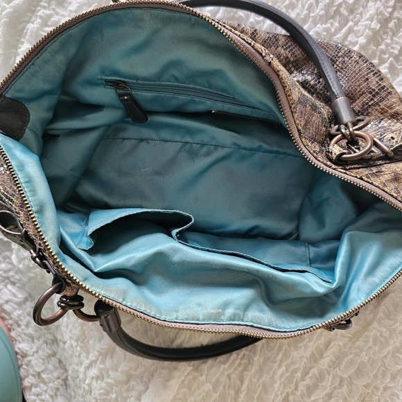 Coach Madison Sophia Snakeskin Hobo Shoulder Bag Limited Edition - Picture 4 of 11